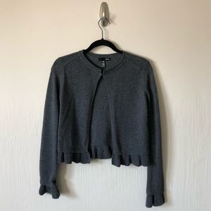 Aqua gray sweater